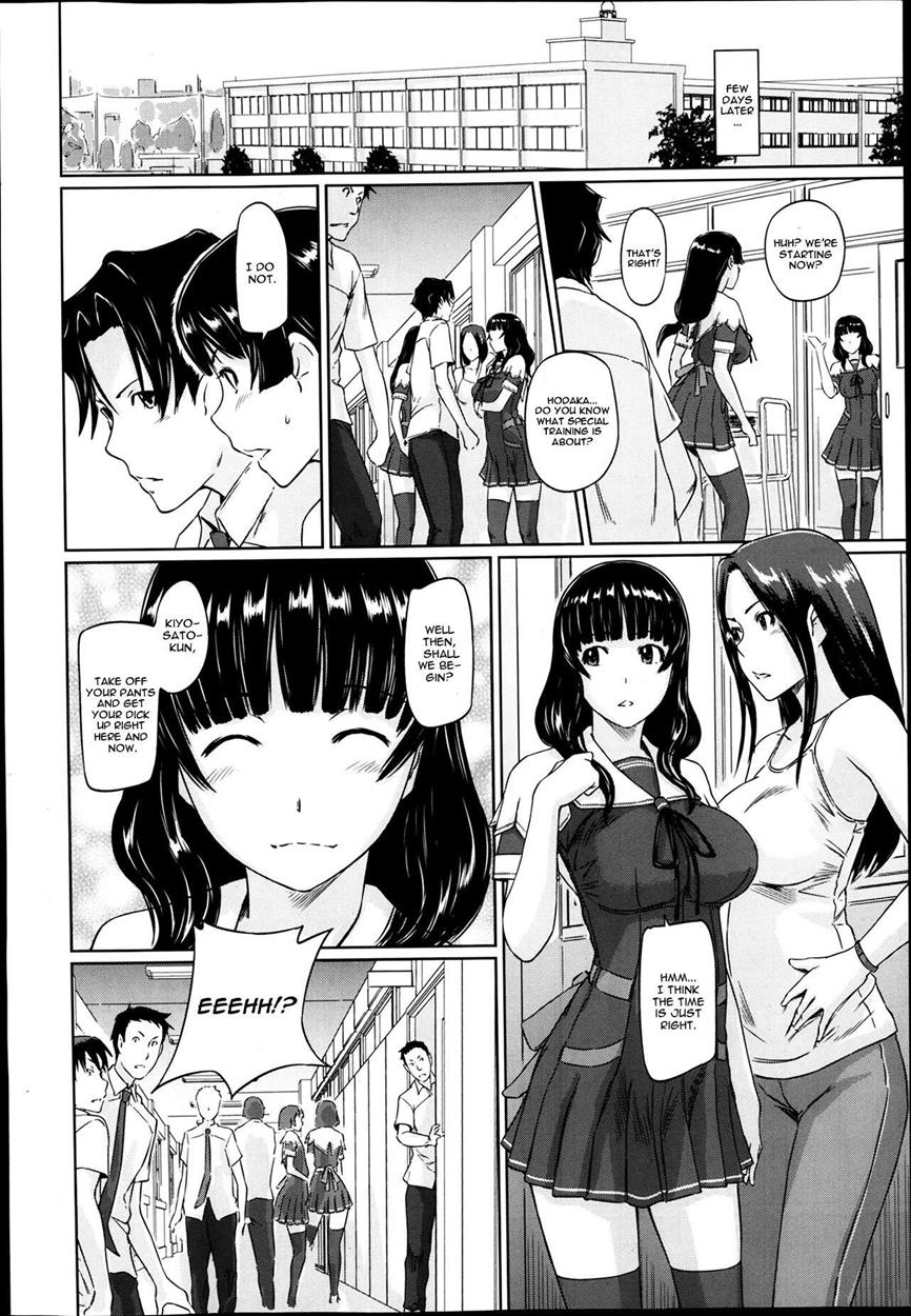 Hentai Manga Comic-A Straight Line to Love!-Chapter 4-8